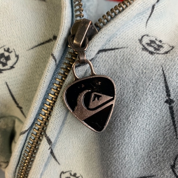 BOYS Quiksilver Full Zip Hoodie - Picture 4 of 6